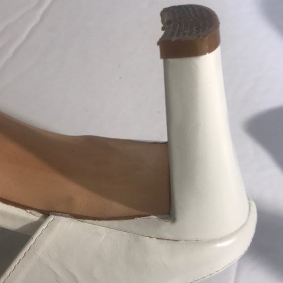 “FRANCO VISCONTI” Italian White Ladies Shoes. - Picture 8 of 10